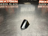 2015 FORD MUSTANG GT LH DRIVER SIDE EXTERIOR DOOR HANDLE LOCK BEZEL GREY OEM 950