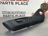 2015 MUSTANG GT LH DRIVER SIDE FRONT SEAT ADJUSTER TRIM FR3B-6362185-BEW #344