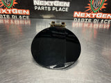 2013 FORD MUSTANG GT FUEL DOOR GAS LID TANK COVER BLACK OEM #1009