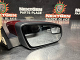 2014 FORD MUSTANG GT RH PASSENGER SIDE HEATED VIEW RED MIRROR OEM #1290