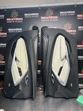 2021 CAMARO SS LH RH DOOR PANELS DOOR CARDS CERAMIC WHITE AND BLACK OEM #1556