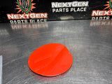 2016 FORD MUSTANG GT FUEL DOOR GAS LID TANK COVER ORANGE OEM #1478