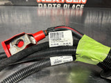 06-13 C6 CORVETTE Z06 GS REAR BATTERY CABLE SET POSITIVE AND NEGATIVE #3992
