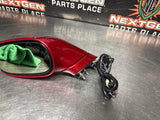 97 - 04 C5 CORVETTE LH DRIVER SIDE HEATED SPORT MIRROR MAGNETIC RED OEM #1368