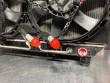 2010 CAMARO SS RADIATOR CONDENSER FAN ASSEMBLY MANUAL TRANSMISSION OEM #999