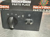 2006 FORD F250 HEADLIGHT CONTROL DIMMER SWITCH  OEM #769