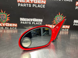 2006 PONTIAC GTO LH DRIVER SIDE MIRROR RED OEM #910