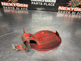 97-04 C5 CORVETTE FUEL DOOR GAS COVER TORCH RED OEM #1303
