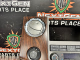 2011 FORD F250 F350 RADIO BEZEL CLIMATE CONTROL LOADED WOOD TRIM #1346