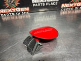 2004 PONTIAC GTO FUEL GAS DOOR ASSEMBLY TORRID RED OEM 92119899 #1438
