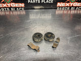 04-06 PONTIAC GTO RADIATOR RUBBER HOLD DOWN DONUTS WITH BRACKETS OEM #1438