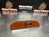 2008 GMC SIERRA 1500 RH PASSENGER FRONT POWER WINDOW SWITCH WOODGRAIN OEM #917
