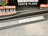 2012 FORD MUSTANG SHELBY GT500 SVT LH DOOR SILL TRIM OEM #1348