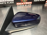 2012 FORD MUSTANG GT LH DRIVER SIDE VIEW MIRROR KONA BLUE OEM #730