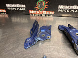 2021 CAMARO SS RH/LH SIDE PASSENGER/ DRIVER  HOOD HINGES BLUE OEM #1556