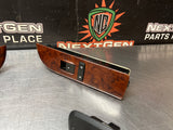2011 CHEVY SILVERADO 2500HD CREW CAB WOOD POWER WINDOW SWITCHES OEM #1206