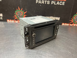 2011 CHEVROLET SILVERADO RADIO RECEIVER CD GPS NAV 20883056 OEM #1206