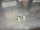 04-06 PONTIAC GTO FUEL NECK FILLER HOUSING NUTS/ HARDWARE #1293