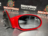 2004 PONTIAC GTO RH PASSENGER SIDE MIRROR TORRID RED OEM #1438