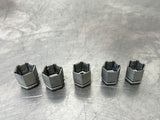 04-06 PONTIAC GTO LUG NUT COVERS ONE SET OF 5 OEM #403