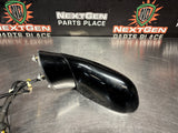 2007 C6 CORVETTE DRIVER LH SIDE MIRROR BLK OEM #1080