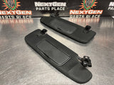 2015 FORD MUSTANG GT SUN VISORS OEM #1498