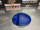 2017 FORD MUSTANG GT FUEL DOOR GAS LID TANK COVER BLUE OEM #1548