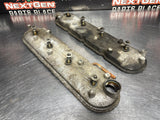 GM OEM GEN IV LS VALVE COVER SET USED 12611021 12611059 #C254