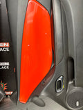 10-15 CAMARO SS INTERIOR DOOR PANELS WITH INFERNO ORANGE INSERTS LH RH OEM #951
