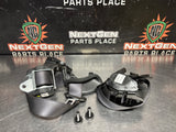 2006 C6 CORVETTE FRONT SEAT BELTS DRIVER / PASSENGER BLK OEM #1538