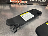 2017 FORD MUSTANG GT SUN VISORS OEM #1632