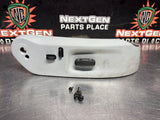 05-13 C6 CORVETTE LH DRIVER SEAT BEZEL W/ LUMBAR AND 6 WAY SWITCH GRAY OEM #1110