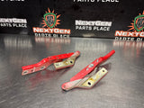 04-06 PONTIAC GTO HOOD HINGE SET TORRID RED OEM #1027