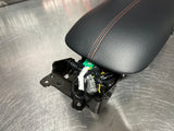 2016 MUSTANG GT/CS CENTER CONSOLE ARM REST LID RED STITCH LEATHER OEM #939