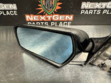2004 CADILLAC CTS-V DRIVER SIDE MIRROR BLACK RAVEN OEM #1193