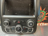 2013 DODGE RAM 2500 6.7 CUMMINS AC CLIMATE CONTROL RADIO BEZEL 1UJ96DX9AE #1234