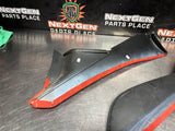 04-06 PONTIAC GTO CENTER CONSOLE TRIM PANELS RED OEM #1167