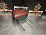 2024 FORD MUSTANG GT FRONT RH/LH HEADREST LEATHER W RED STITCH OEM #1226