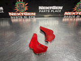 04-06 PONTIAC GTO SPICE RED ROCKER PANEL END CAP PAIR OEM #1027