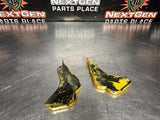 04-06 PONTIAC GTO YELLOW ROCKER PANEL END CAP PAIR OEM #1269