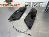 2015 FORD MUSTANG GT LH RH SIDE HOOD VENT SCOOPS BLK OEM #582