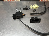 2014 CADILLAC CTS V COUPE TRUNK RELEASE LATCH WITH CABLES OEM 13501988 #1233