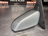 2011 FORD MUSTANG GT LH DRIVER SIDE VIEW MIRROR SILVER OEM #1081