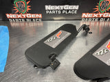 07 C6 CORVETTE SUN VISORS WITH HARDWARE OEM #1080