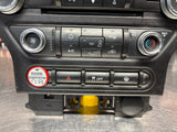 2017 FORD MUSTANG GT RADIO FACE PLATE CONTROL PANEL OEM FR3T-18E243-ED #1127
