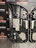 05-13 C6 CORVETTE BLCK/TAN DOOR PANELS OEM #704