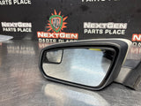 2011 FORD MUSTANG GT LH DRIVER SIDE VIEW MIRROR WHITE OEM #996