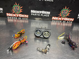 05 PONTIAC GTO AUTO METER CARBON GTO DUAL POD GAUGES FUEL / OIL PRESSURE #1269