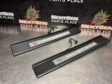 2019 FORD MUSTANG GT LH AND RH ILLUMINATED DOOR SILL TRIM SET OEM #1362
