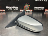 2011 FORD MUSTANG GT LH DRIVER SIDE VIEW MIRROR SILVER OEM #856